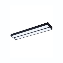 ULO-K15A 2x20W/4000K/L50 IP44 BLACK Светильник линейный светодиодный подвесной. Белый свет (4000К). Алюминий. Цвет черный. TM Uniel