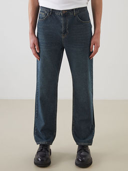Loose Fit Erkek Jean Pantolon