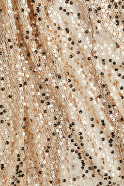 Vestido de rejilla con lentejuelas - H&m фото 7