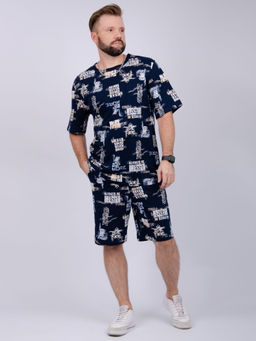 Костюм "Харди 10" синий, трикотаж (М)