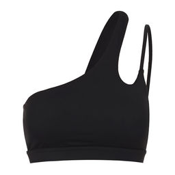 Топ спортивный женский ONLYTOP Asymmetry, размер 46 (L), чёрный