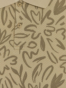 Polo Yaka Desenli Erkek ?ocuk Ti??rt