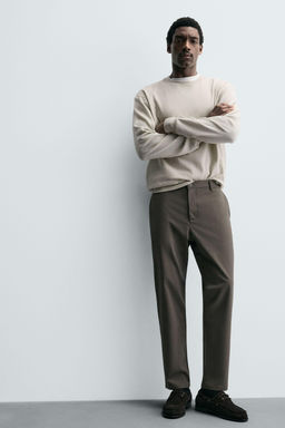 PANTAL?N SLIM FIT CONFORT / Marr?n / Topo - Zara фото 5