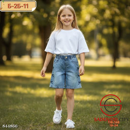 Шорты джинсовые для девочки