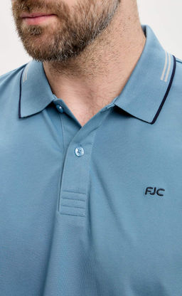 Поло муж. F511-07-065 l.blue - Fine joyce фото 4