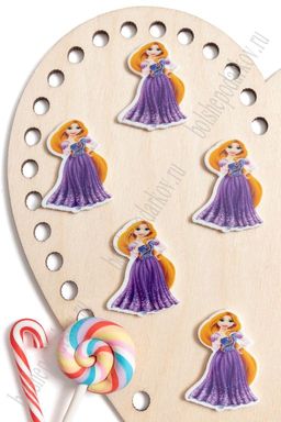 Кабошон-вырубка "Мультик" 2,7*3,7 см (10 шт) SF-5947, №6