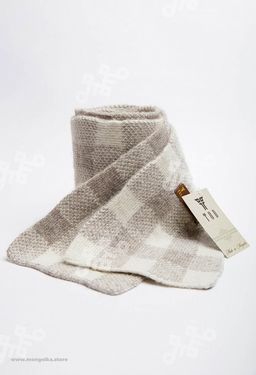 Шарф из 100% монгольской шерсти (арт. 05122) - Тод оймс ххк фото 4