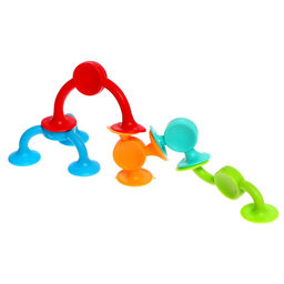 Мягкий конструктор детский Забавные присоски, 15 деталей - Simaland фото 6