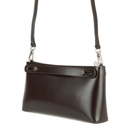 1131 chocolate, Женская кожаная сумка, Barcelo Biagi