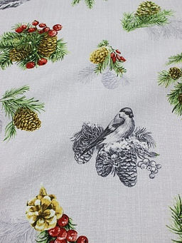 Рогожка Морозное лакомство, ш.1.5м, хлопок-100%, 165гр/м.кв