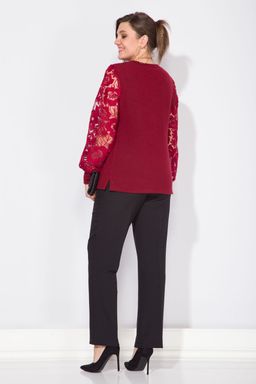 Костюм Liliana 1117-Бр-П вишня+черный  фото 3