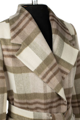 Пальто женское демисезонное (пояс) - El podio фото 14