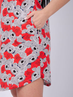 Туника "Душечка" тедди, трикотаж