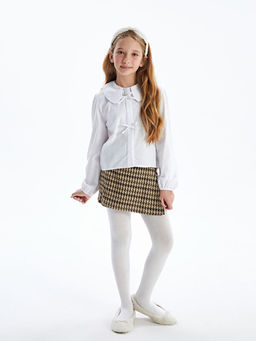 Beli Lastikli K?z ?ocuk ?ort Etek