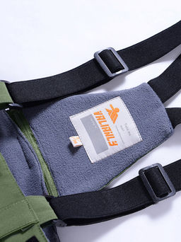 Горнолыжный костюм Valianly детский для мальчика цвета хаки 9201Kh  фото 19