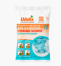 Udalix Гранулированное средство для устранения  сложных засоров антибактериальное, саше 70 г