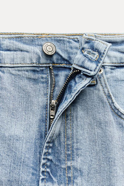 ZW COLLECTION BOOTCUT HIGH-WAIST CROPPED JEANS - Zara фото 10