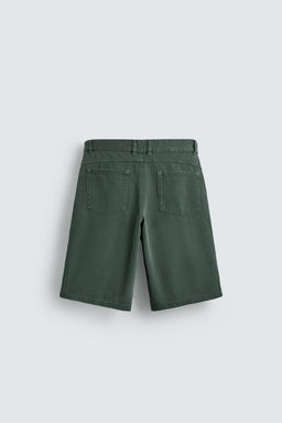 RELAXED FIT LIMITED EDITION BERMUDA SHORTS - Zara фото 7