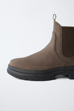 ANKLE BOOTS WITH PULL TABS - Zara фото 6