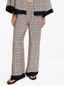 Pantalones con cord?n en mezcla de lyocell - H&m фото 3