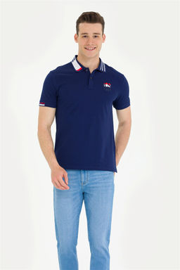 Мужская темно-синяя футболка - U.s. polo assn фото 10