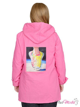 Парка Модель №1258 размеры 44-84 - Plusmoda фото 4