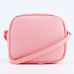 Сумка кросс-боди на молнии, цвет розовый - Nazamok фото 6