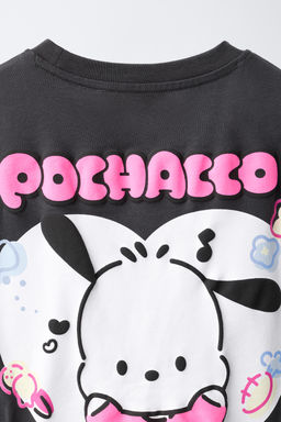 CAMISETA POCHACCO  SANRIO / Gris antracita - Zara фото 5