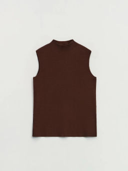 Трикотажный топ из вискозы / Zarina  фото 9