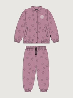 Костюм 7л9226 ягодный мусс