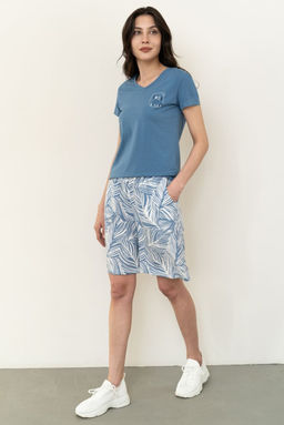 ФУТБОЛКА ЖЕНСКАЯ арт. 4114W-20066.1F-732.1188 - Almando melado фото 3