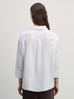 Рубашка из хлопка / Zarina  фото 5