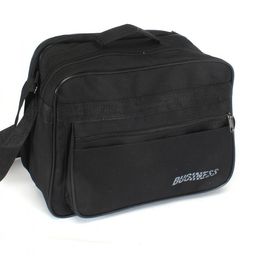 Сумка мужская текстиль LRS-Деловая (245.3) П-600, сорт 3, 2отд, плечевой ремень, черный SALE 242861