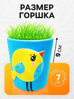 Набор для опытов Выращиваем травку, птичка - Эврики фото 10