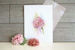 Набор для вышивания М.П.Студия А-046 Нежный Ранункулюс СК/Распродажа 16 х 28 см