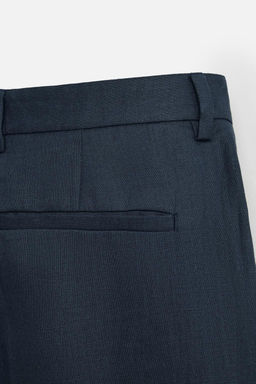 100% LINEN PLEATED TROUSERS - Zara фото 31