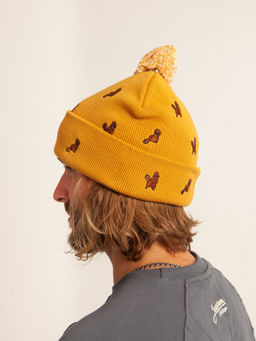 Шапка ЗАПОРОЖЕЦ Bober MUSTARD YELLOW  фото 3