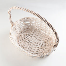 Набор корзин плетёных из 4 шт., 55×44xH17/52; 48×39xH15/46; 42×32xH13/40; 35×27xH12/35 см, ива