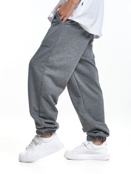 Брюки спортивные удобство и стиль для активных UD 7991 графит меланж - Mini maxi фото 5