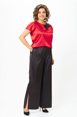 Костюм ANDINA CITY 9090-25 черный/красный  фото 3