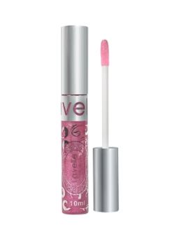 LavelleCollection Блеск для губ LIP GLOSS SILVER тон 51 нежно-розовый искрящийся 10мл
