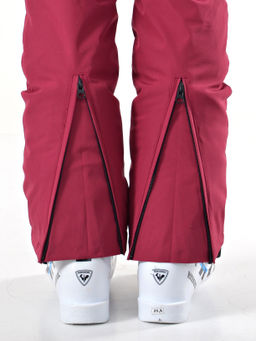 Брюки женские Azimuth зимние / горнолыжные 221/9292_33 Бордовый  фото 6