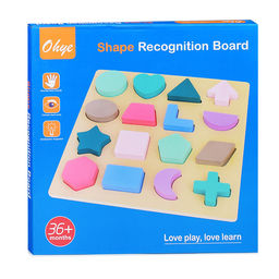 Пазл-вкладыш Разнообразие фигур - Щепочка фото 5