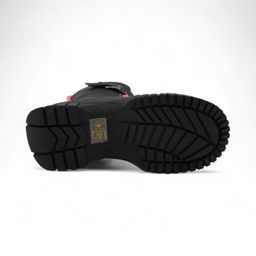 Ботинки демисезонные 4446-1 черно розовые - М+д фото 4