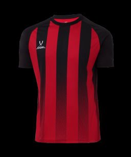 Футболка игровая JOGEL CAMP Striped Jersey, красный/черный