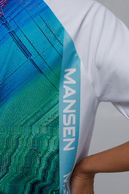 Футболка Pixel Blue - Mansen фото 3