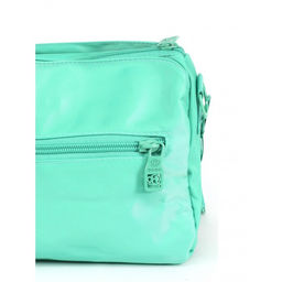 Сумка женская текстиль BoBo-6103, 3отд, плечевой ремень, зеленый 264201  фото 4