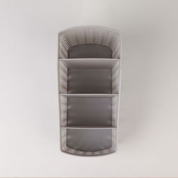 Органайзер для хранения, 4 ячейки, 19×10.5×8 см, МИКС