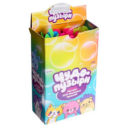 Цена за 24 шт. Мыльные пузыри Ветерок, 60 мл, цвета МИКС - Funny toys фото 3