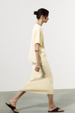 KNIT MIDI SKIRT - Zara фото 4